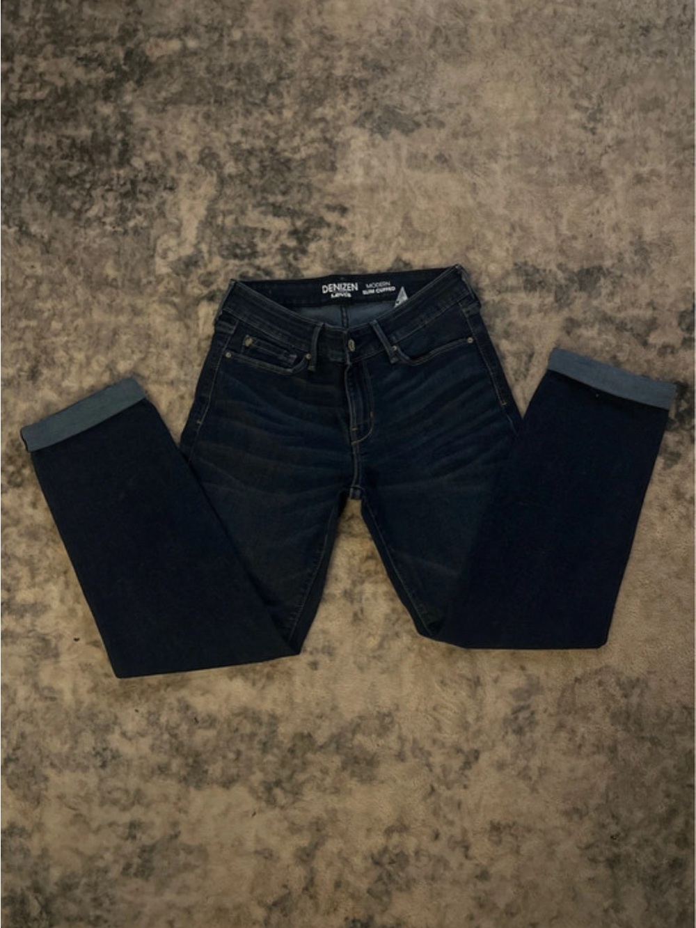Denizen from Levi's Men's Navy Slim Fit Jeans